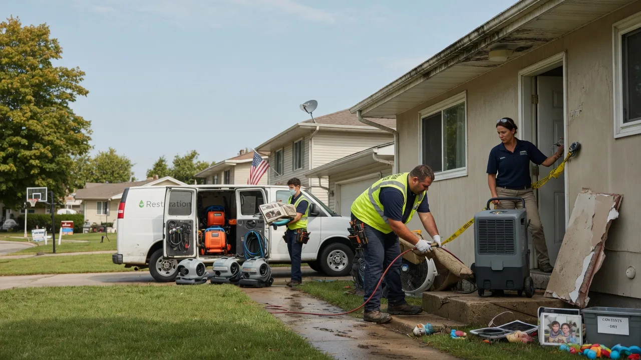 Water Damage Restoration in Zanesfield, OH near me